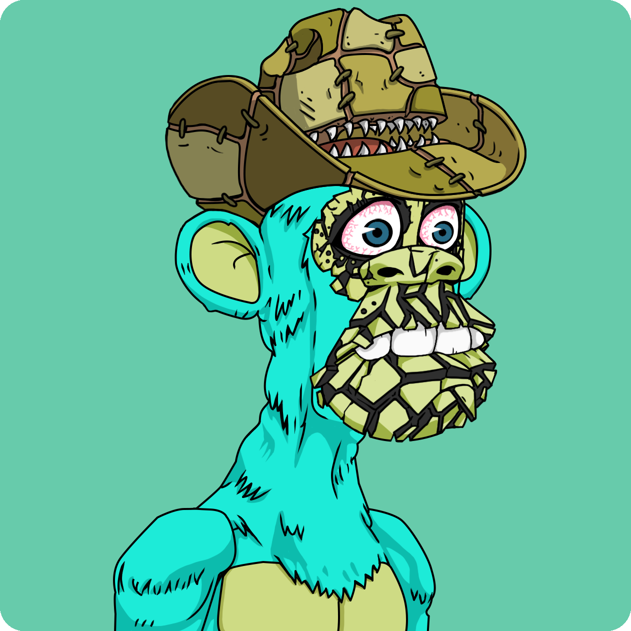 Yuga Labs - Mutant Ape Yacht Club - NFT # 2096