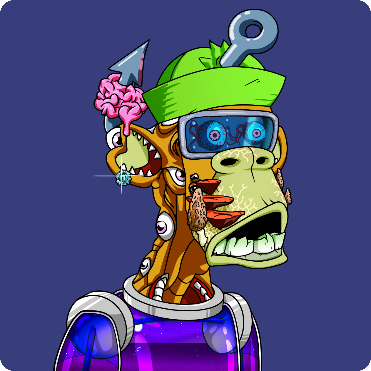 Yuga Labs - Mutant Ape Yacht Club - NFT # 20328