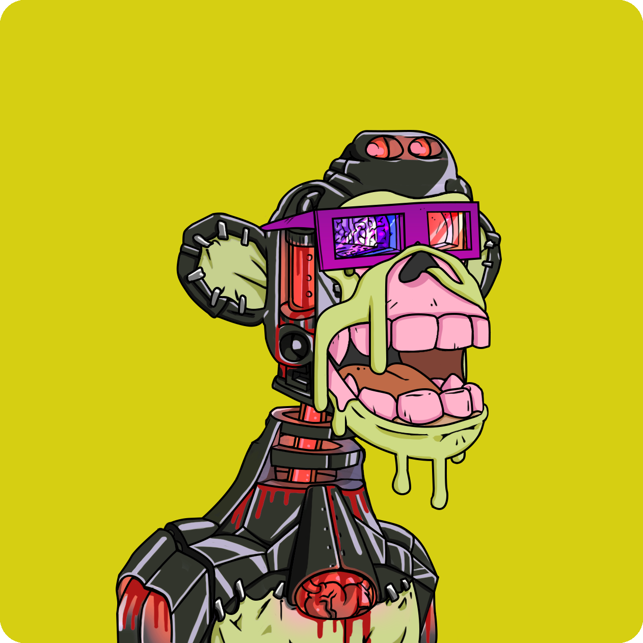 Yuga Labs - Mutant Ape Yacht Club - NFT # 2887