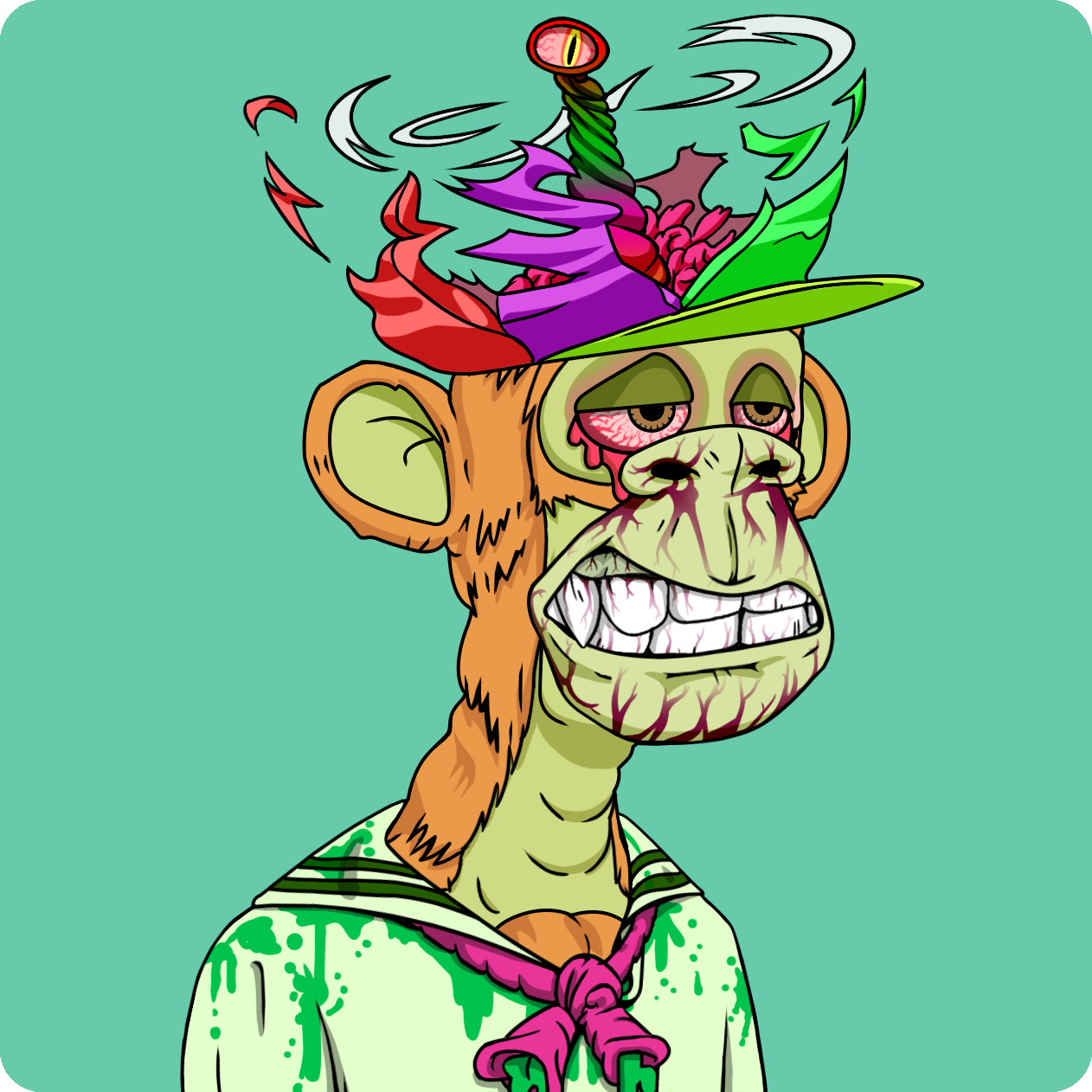 Yuga Labs - Mutant Ape Yacht Club - NFT # 5392