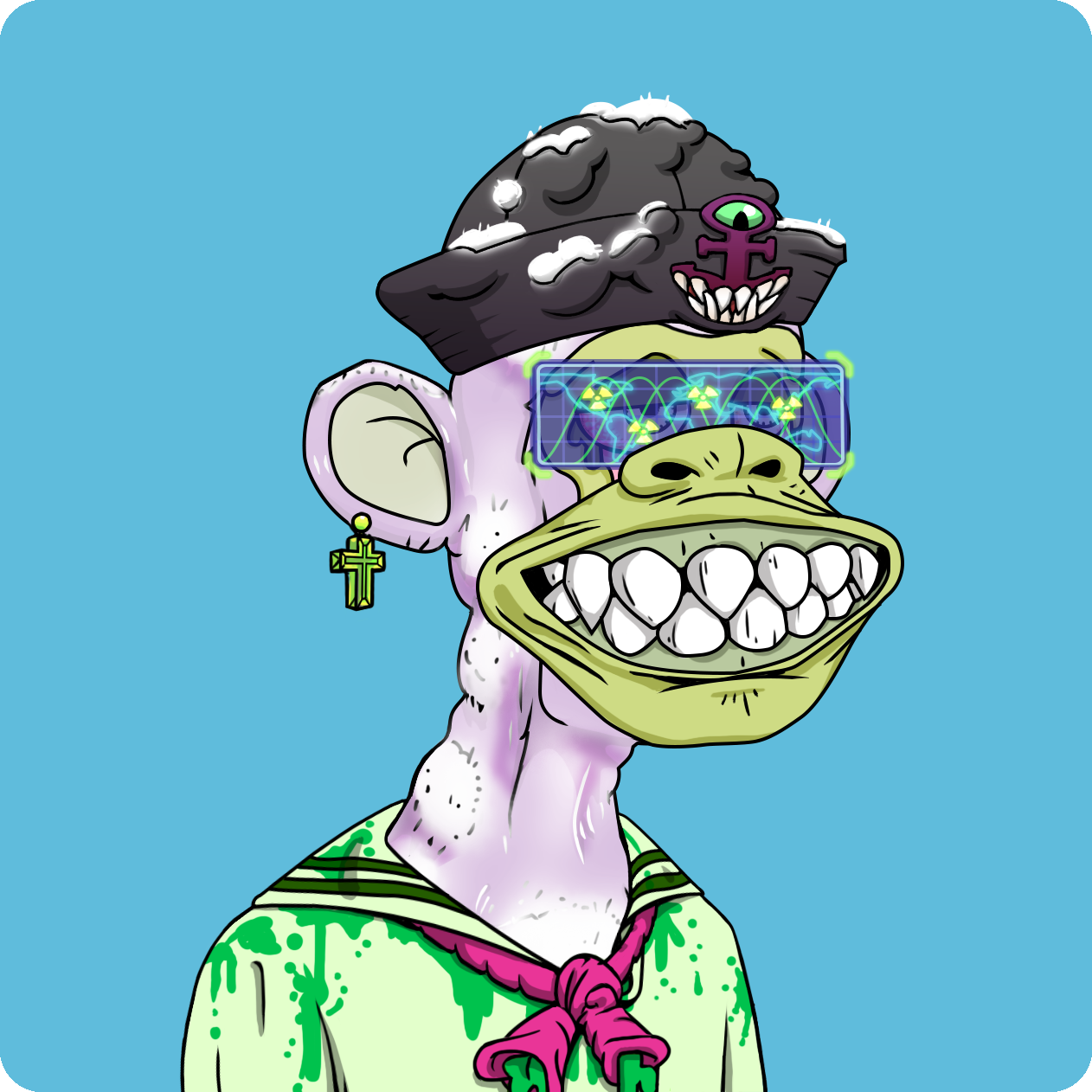 Yuga Labs - Mutant Ape Yacht Club - NFT # 12552