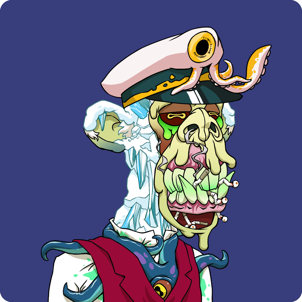 Yuga Labs - Mutant Ape Yacht Club - NFT # 9188