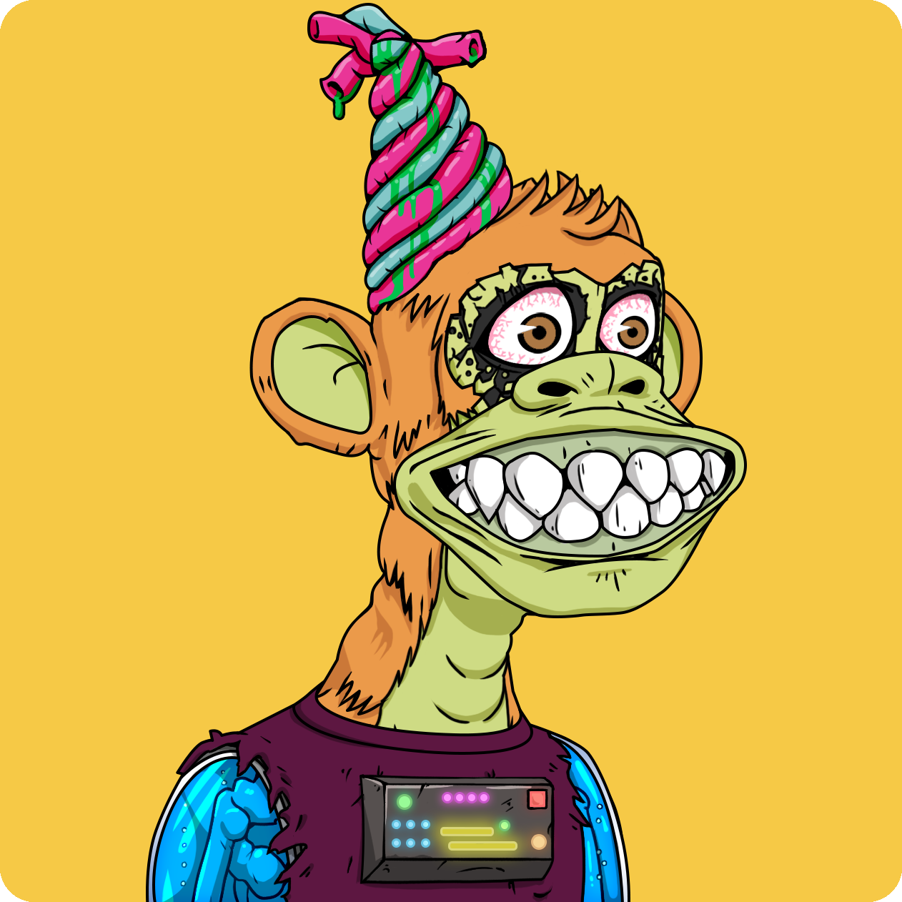 Yuga Labs - Mutant Ape Yacht Club - NFT # 16058