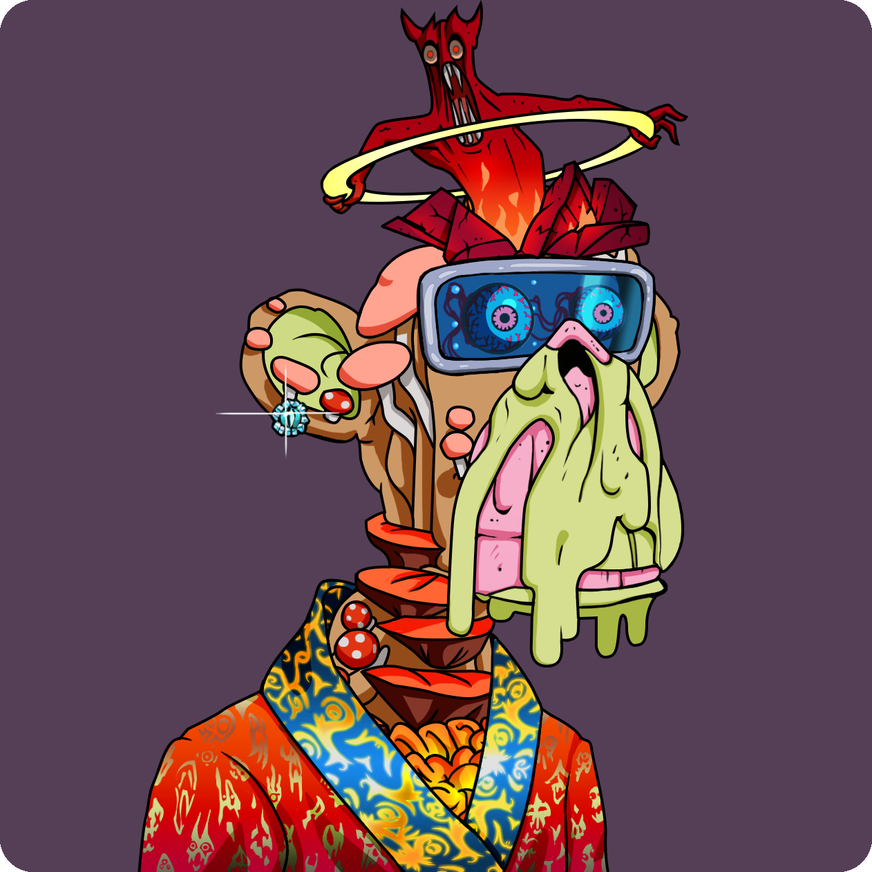 Yuga Labs - Mutant Ape Yacht Club - NFT # 24758