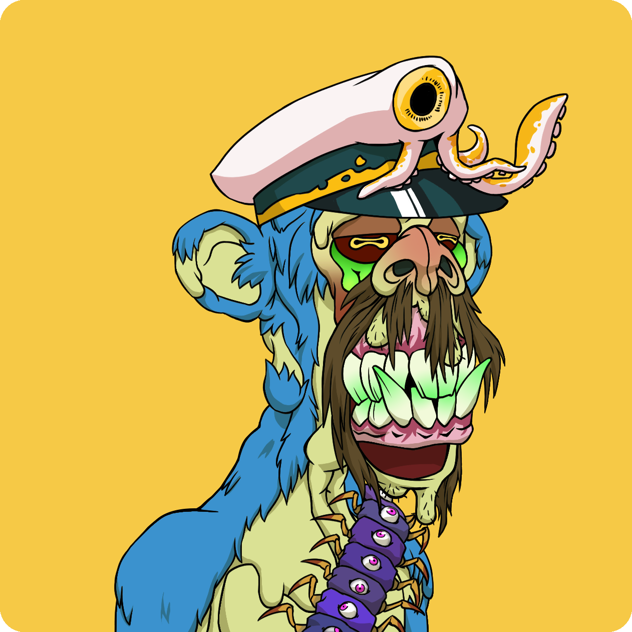 Yuga Labs - Mutant Ape Yacht Club - NFT # 9266