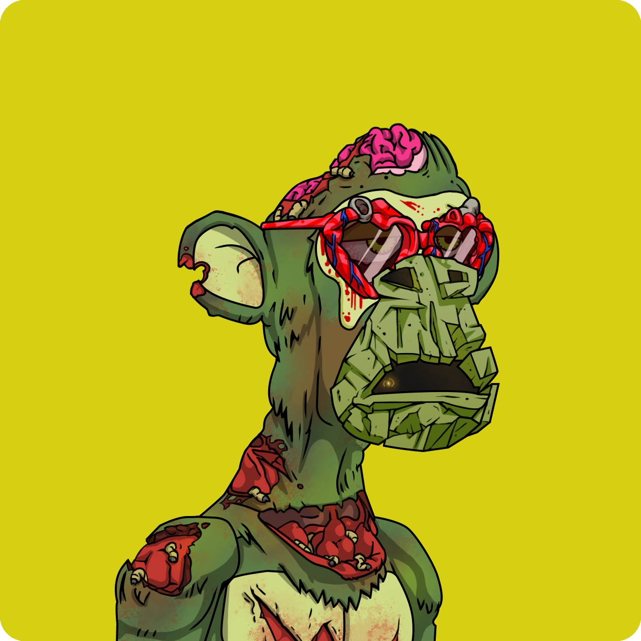 Yuga Labs - Mutant Ape Yacht Club - NFT # 4358