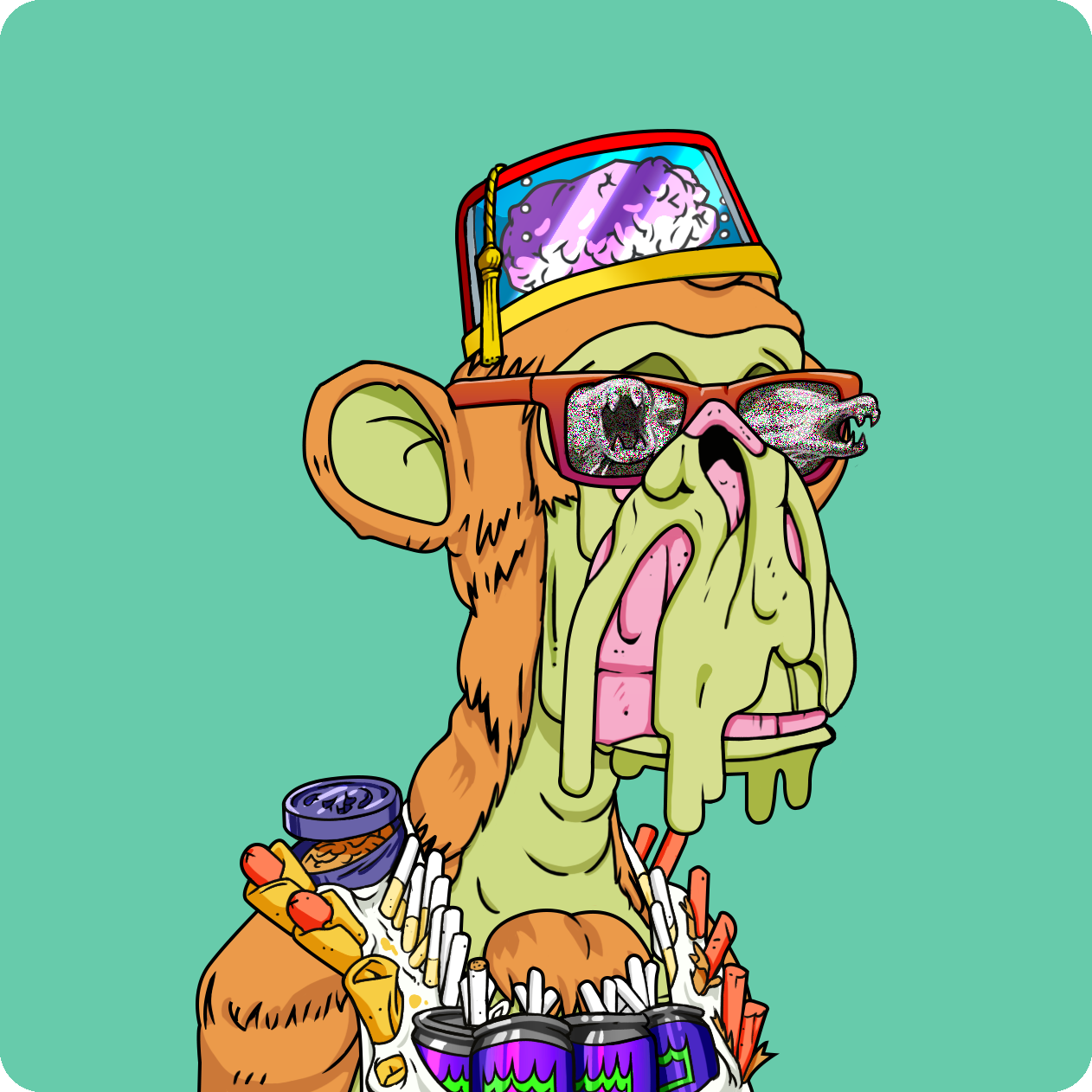 Yuga Labs - Mutant Ape Yacht Club - NFT # 4343