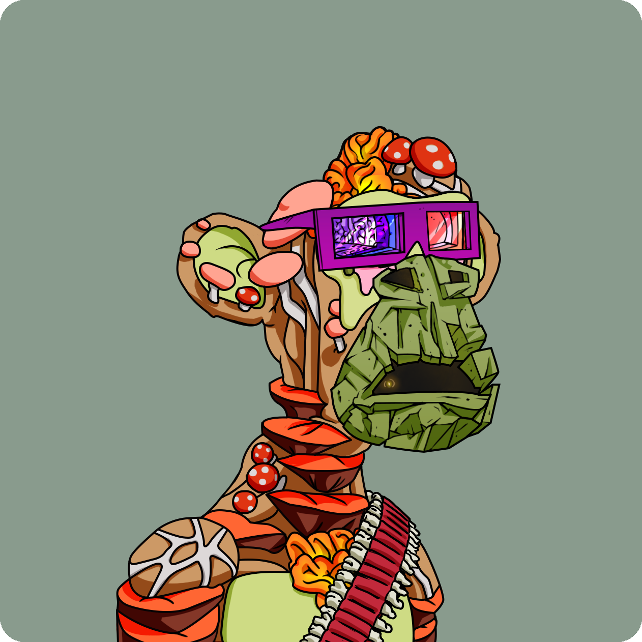 Yuga Labs - Mutant Ape Yacht Club - NFT # 11632