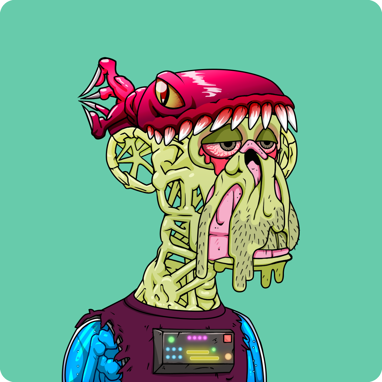 Yuga Labs - Mutant Ape Yacht Club - NFT # 5877