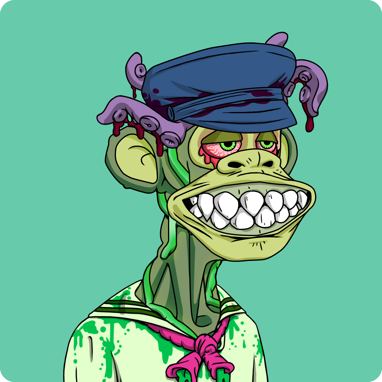 Yuga Labs - Mutant Ape Yacht Club - NFT # 8354