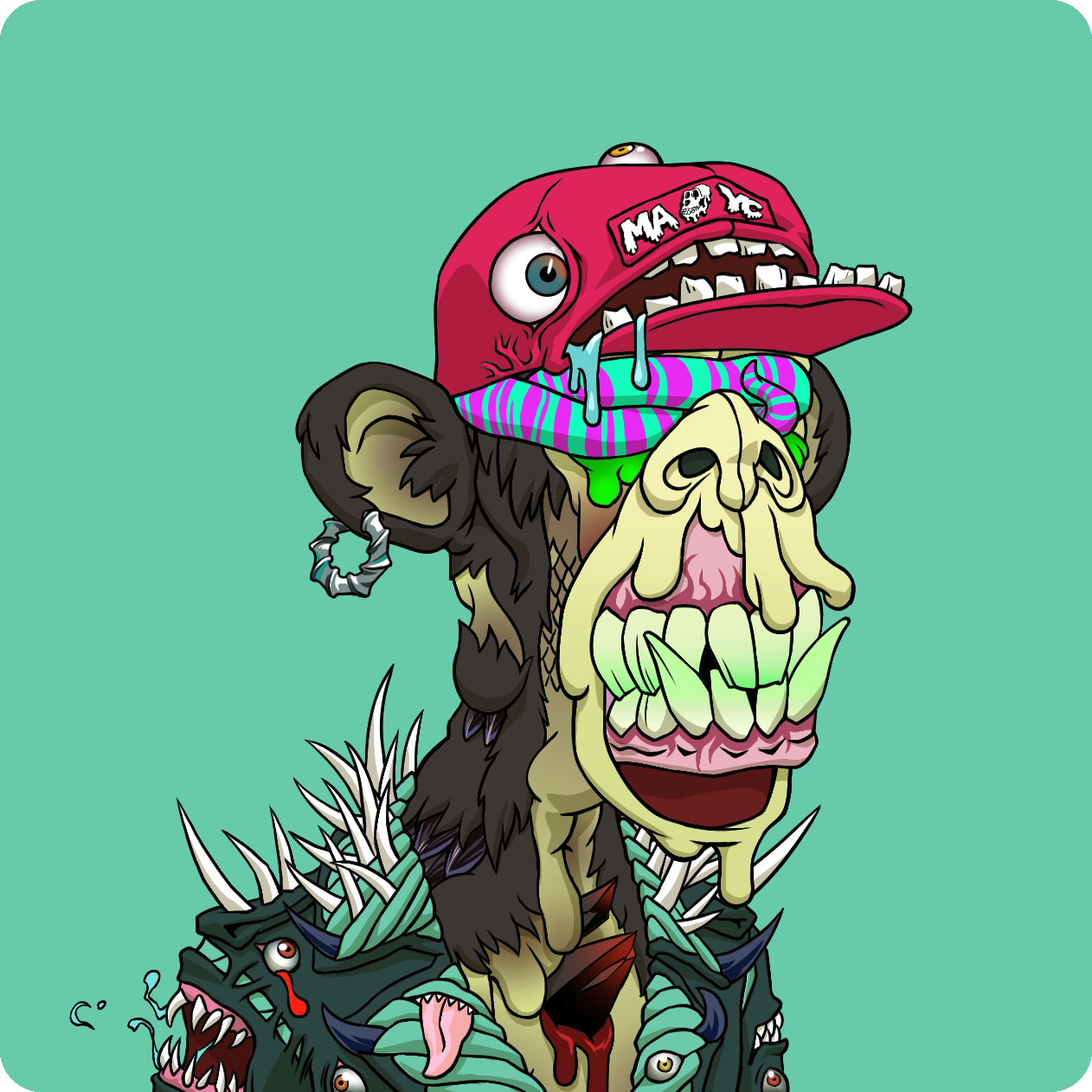 Yuga Labs - Mutant Ape Yacht Club - NFT # 14785