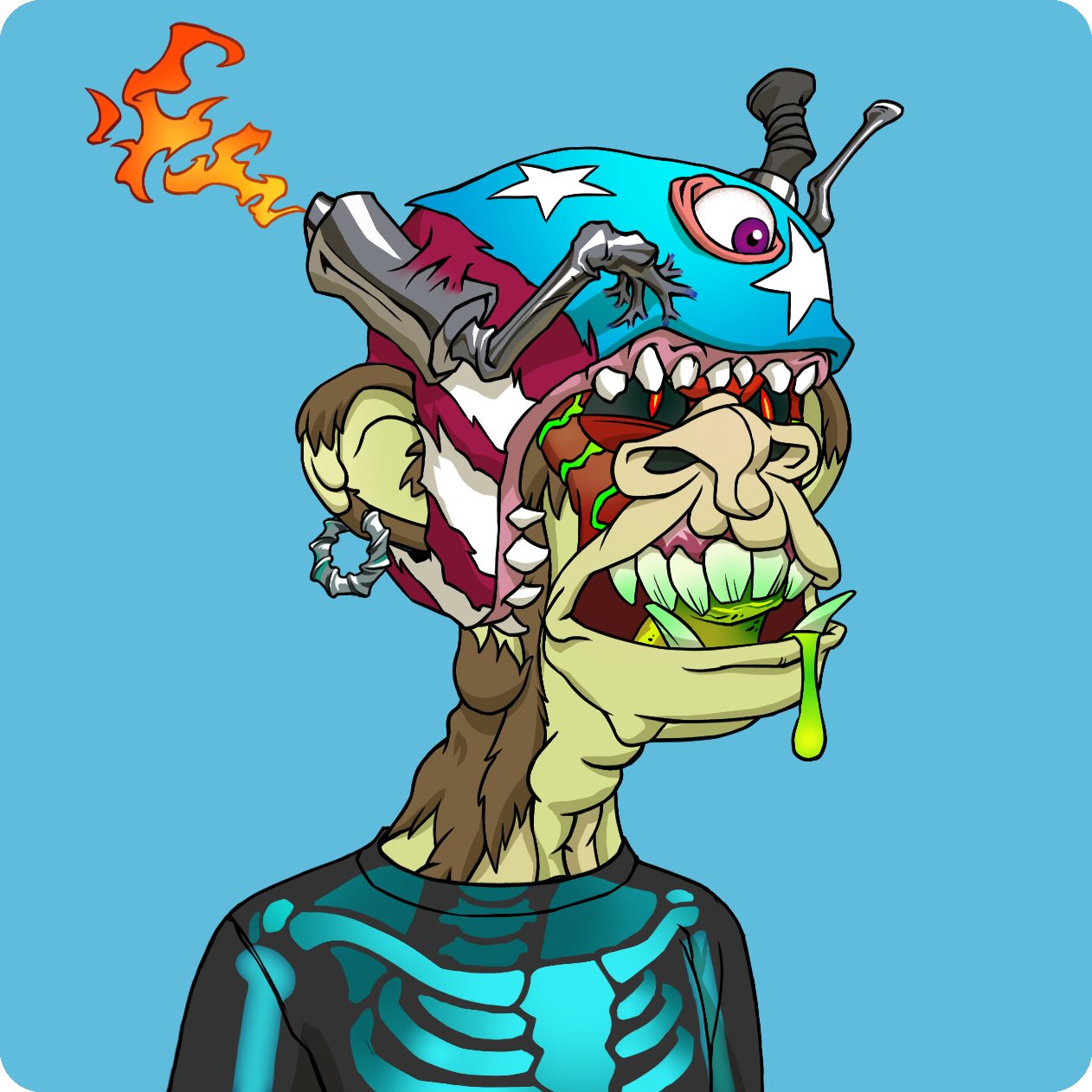 Yuga Labs - Mutant Ape Yacht Club - NFT # 8513