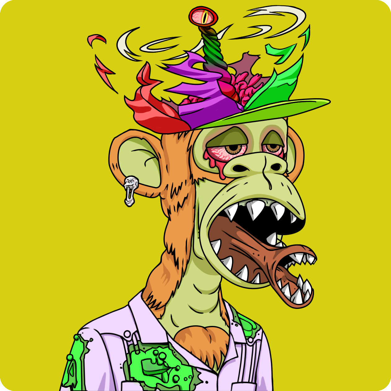 Yuga Labs - Mutant Ape Yacht Club - NFT # 9347