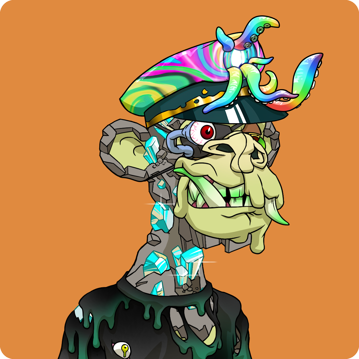 Yuga Labs - Mutant Ape Yacht Club - NFT # 21823