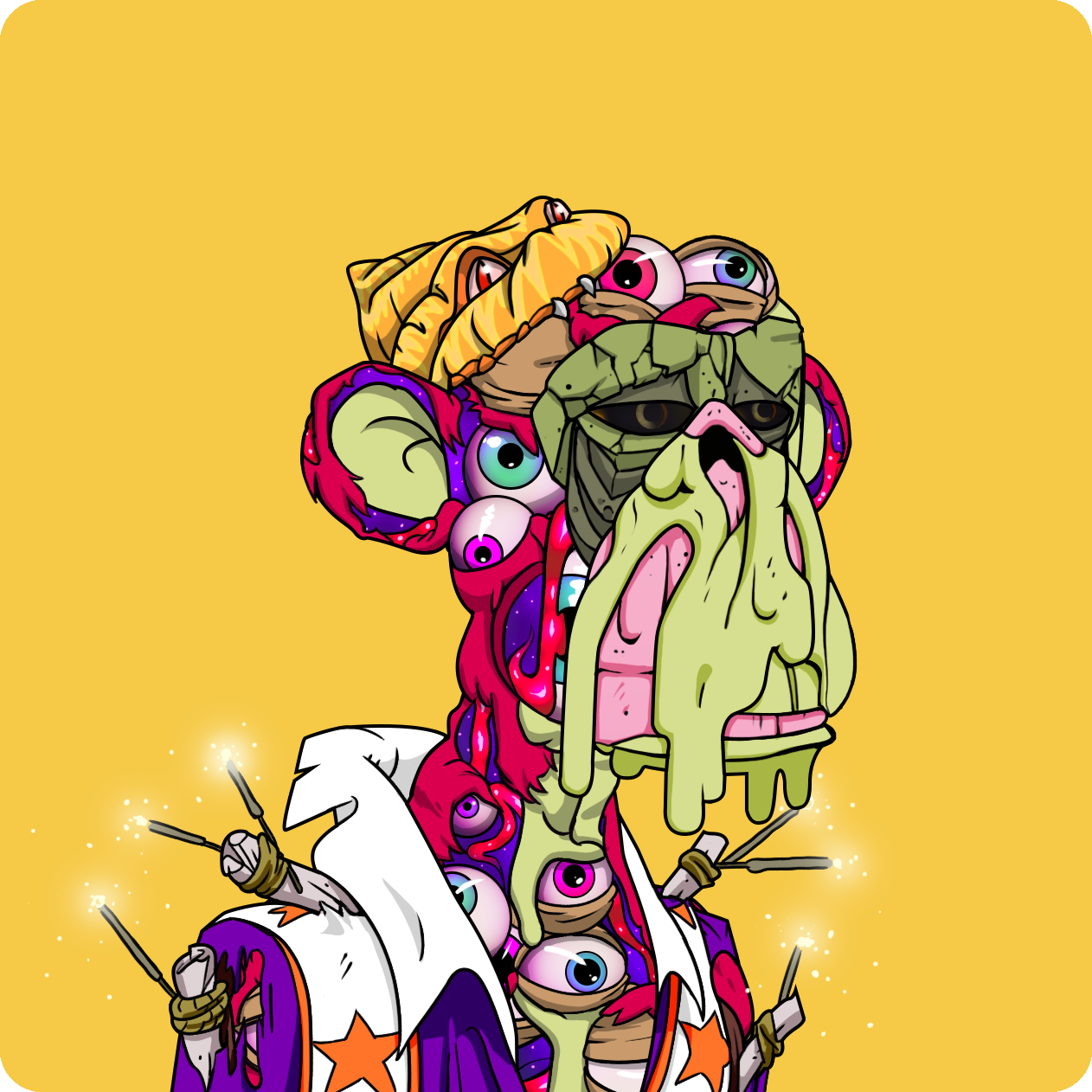 Yuga Labs - Mutant Ape Yacht Club - NFT # 16894