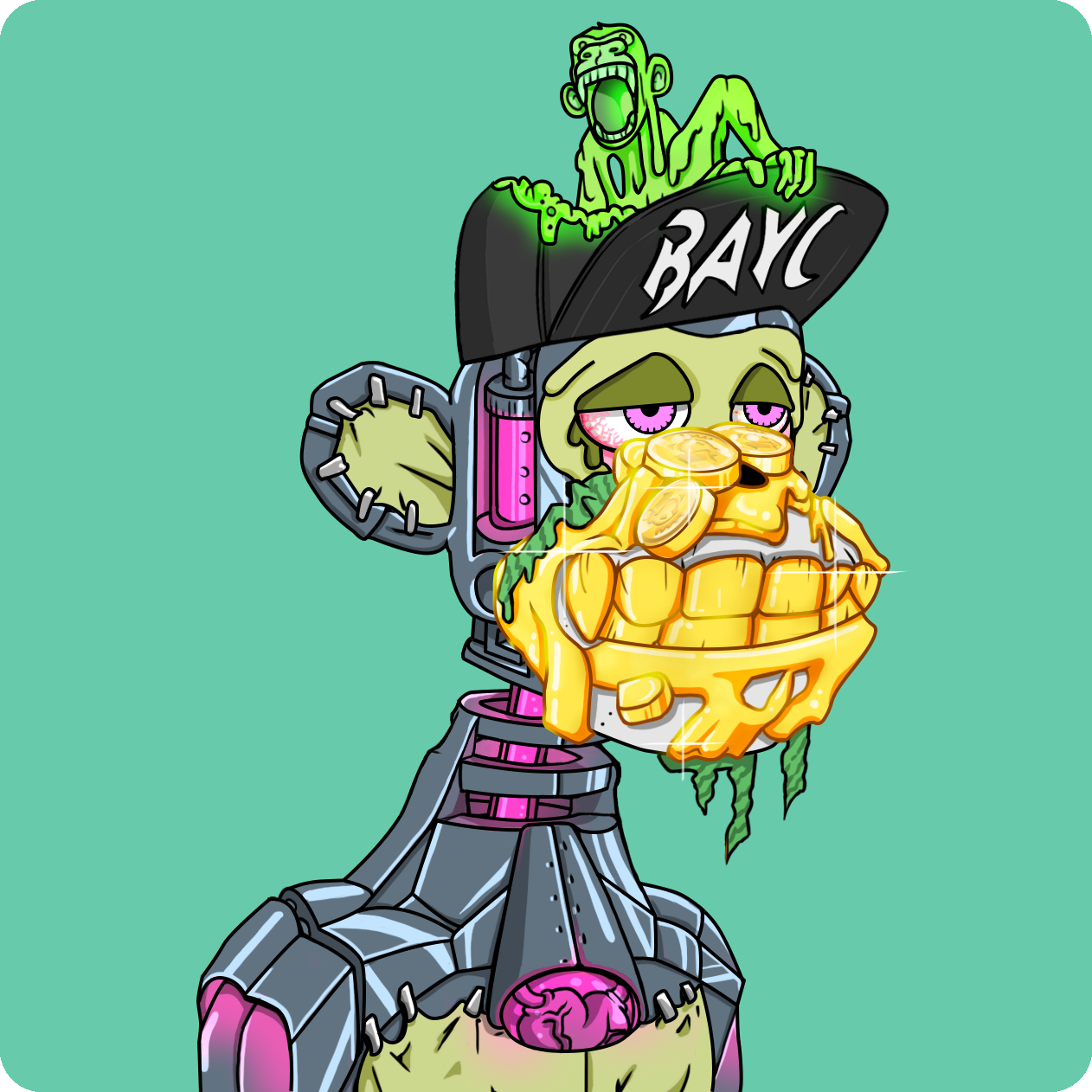 Yuga Labs - Mutant Ape Yacht Club - NFT # 5464