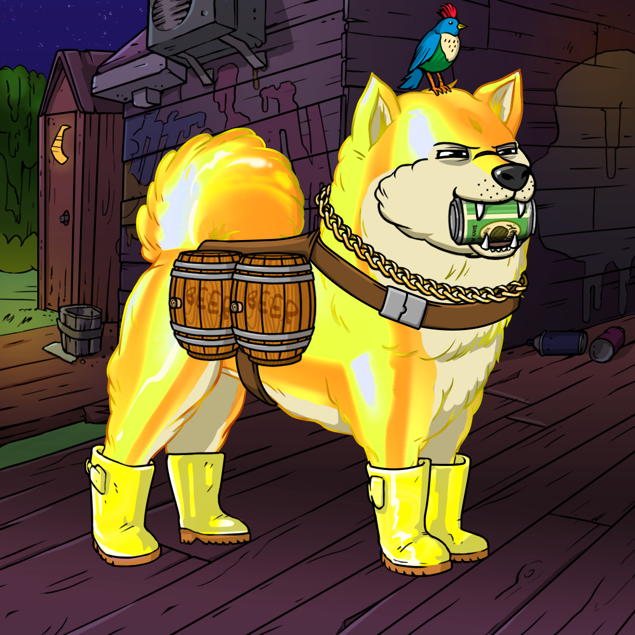 Yuga Labs - Bored Ape Kennel Club - NFT # 1525