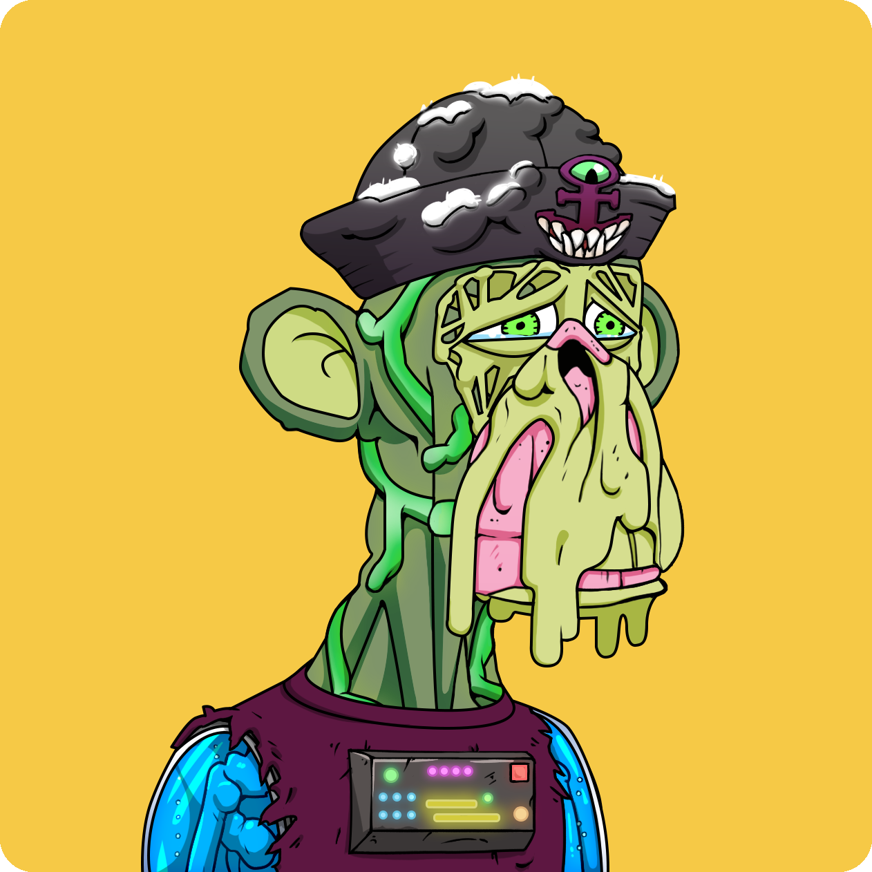 Yuga Labs - Mutant Ape Yacht Club - NFT # 617