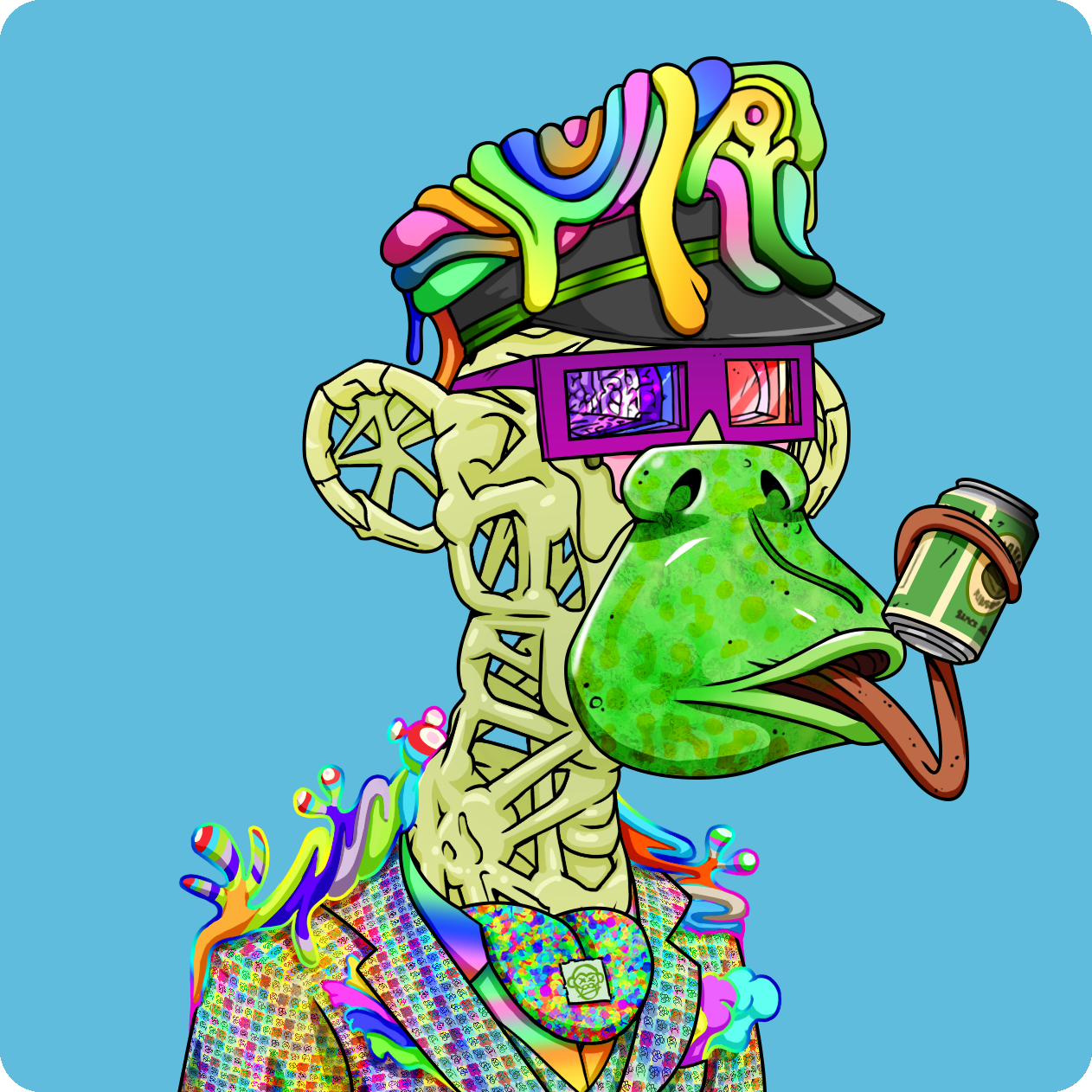 Yuga Labs - Mutant Ape Yacht Club - NFT # 21800