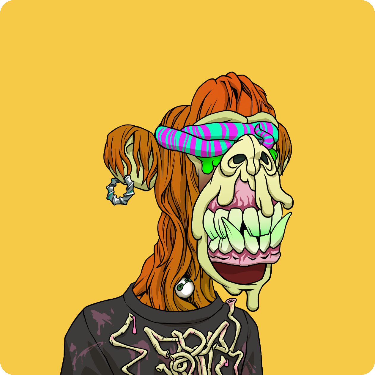 Yuga Labs - Mutant Ape Yacht Club - NFT # 1829