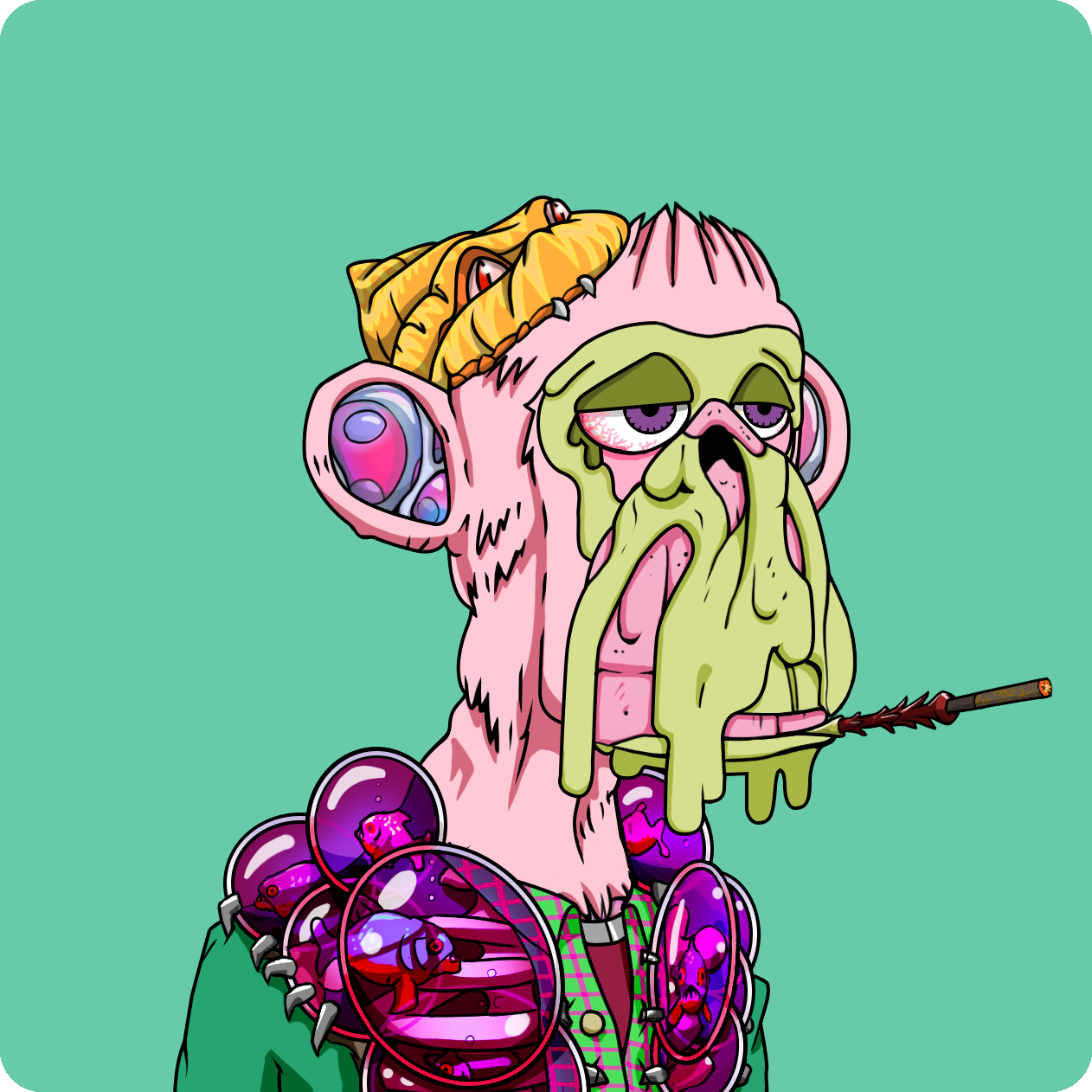 Yuga Labs - Mutant Ape Yacht Club - NFT # 4895