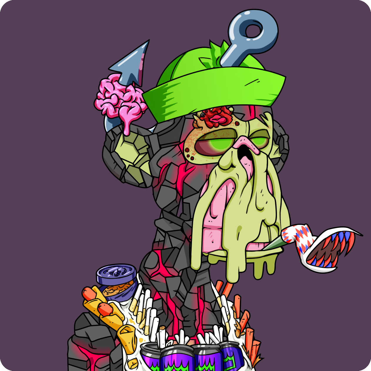 Yuga Labs - Mutant Ape Yacht Club - NFT # 1485