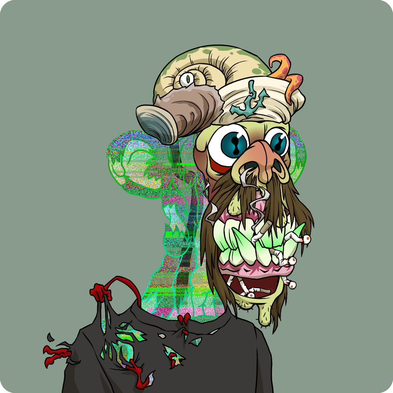 Yuga Labs - Mutant Ape Yacht Club - NFT # 17437