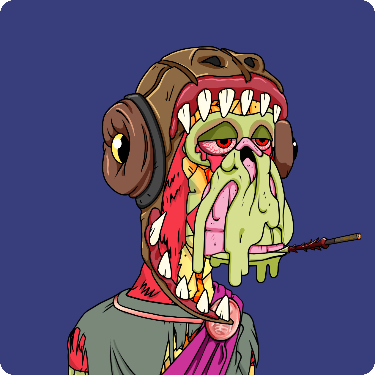 Yuga Labs - Mutant Ape Yacht Club - NFT # 5077