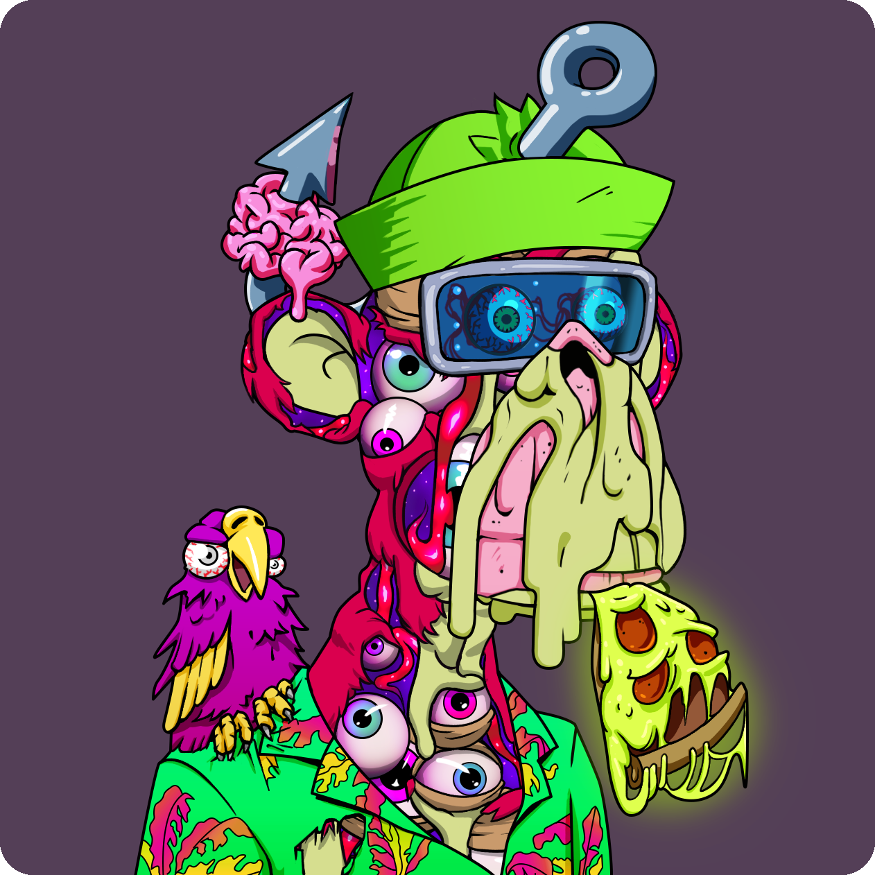 Yuga Labs - Mutant Ape Yacht Club - NFT # 24972