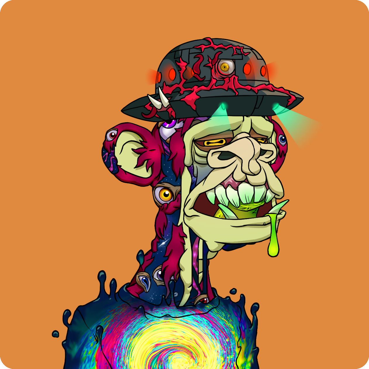 Yuga Labs - Mutant Ape Yacht Club - NFT # 5709