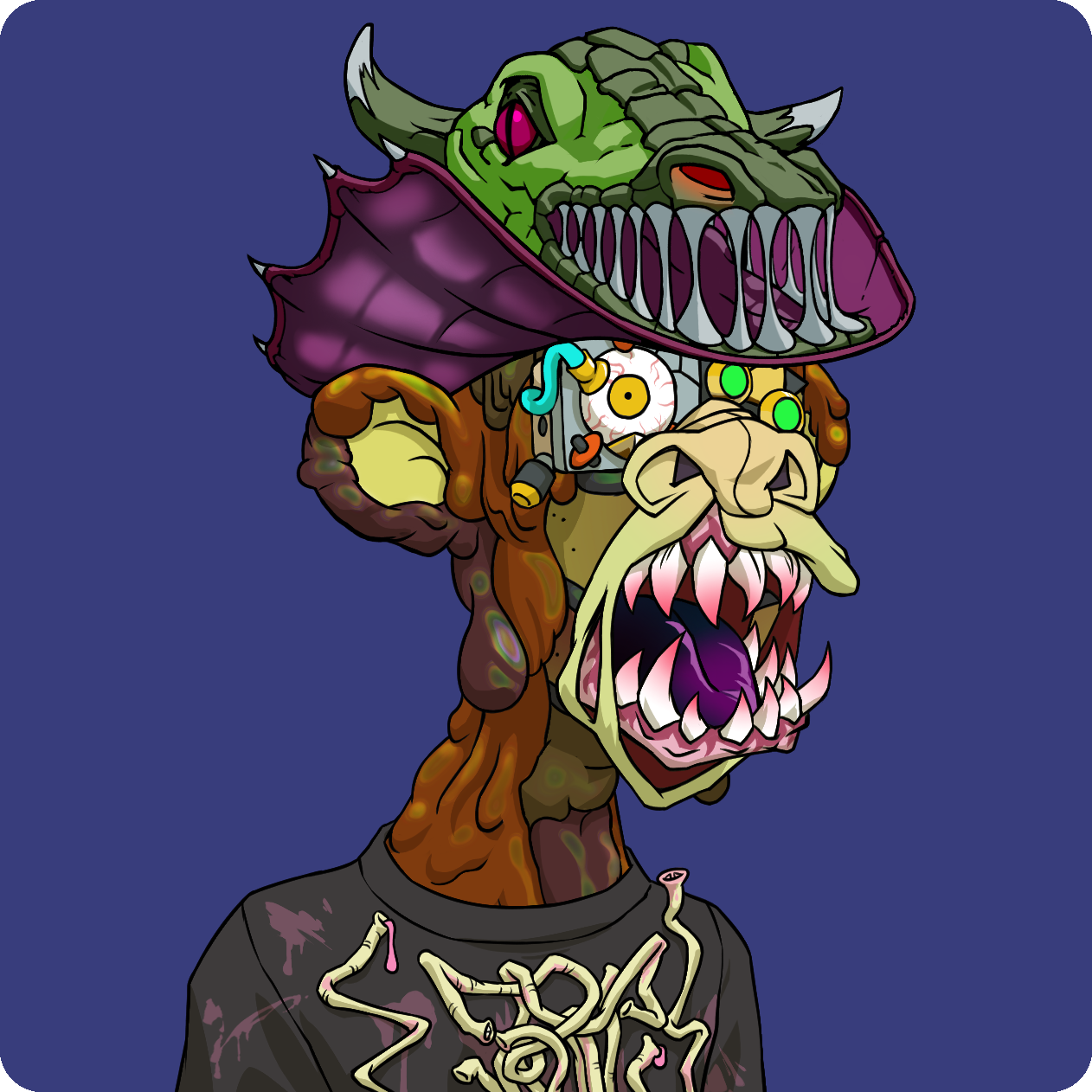 Yuga Labs - Mutant Ape Yacht Club - NFT # 8282