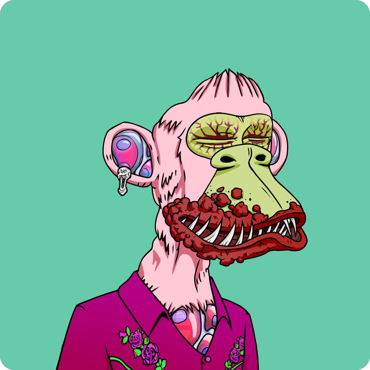 Yuga Labs - Mutant Ape Yacht Club - NFT # 21820