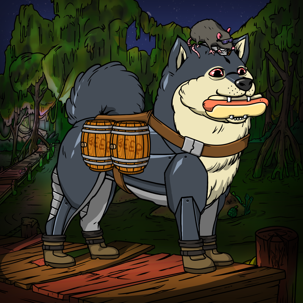 Yuga Labs - Bored Ape Kennel Club - NFT # 4101