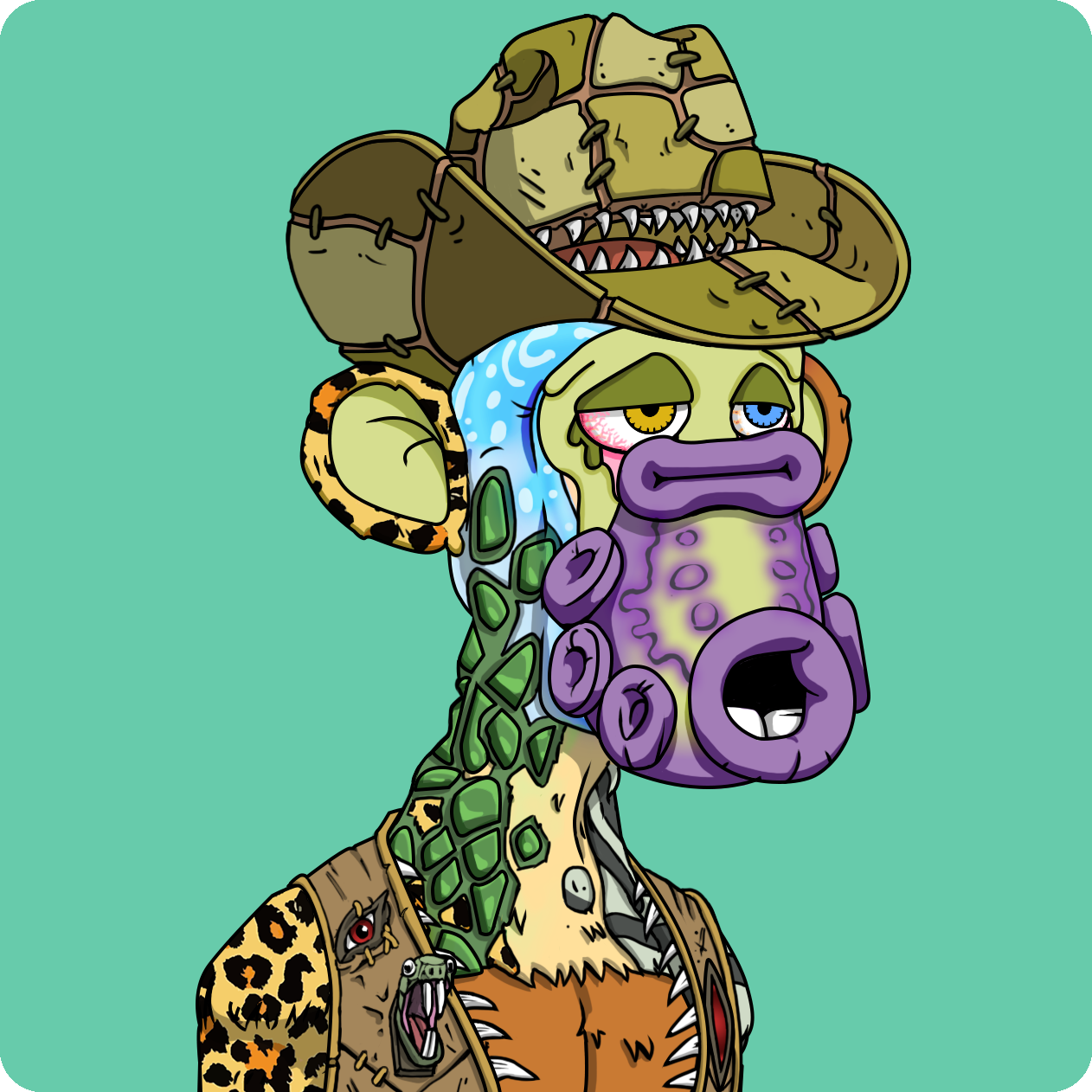 Yuga Labs - Mutant Ape Yacht Club - NFT # 6120