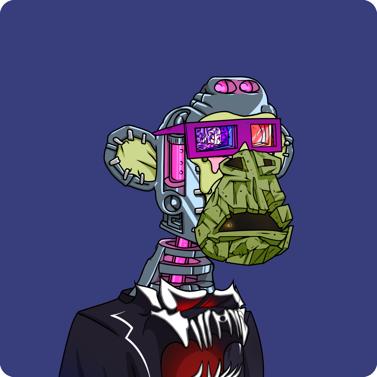 Yuga Labs - Mutant Ape Yacht Club - NFT # 862