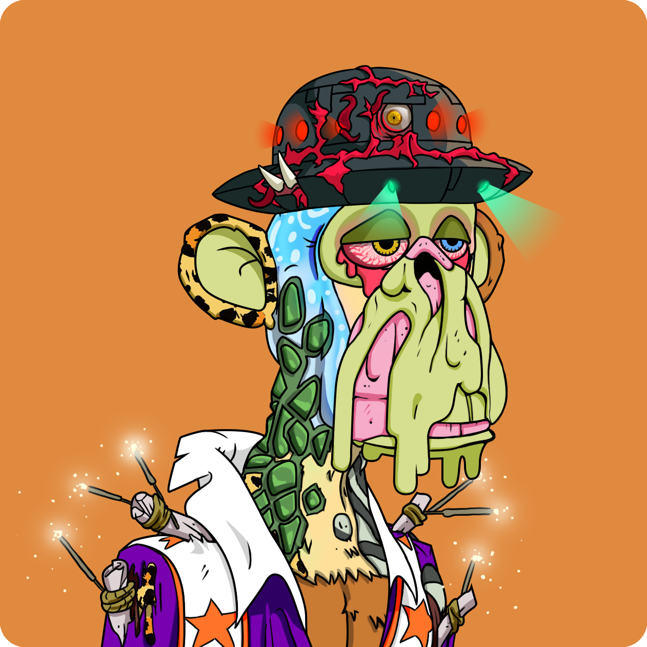 Yuga Labs - Mutant Ape Yacht Club - NFT # 10142