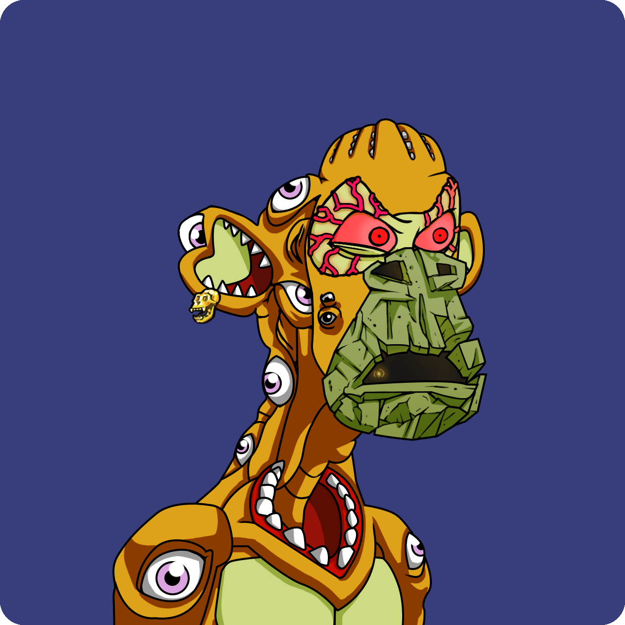 Yuga Labs - Mutant Ape Yacht Club - NFT # 22150