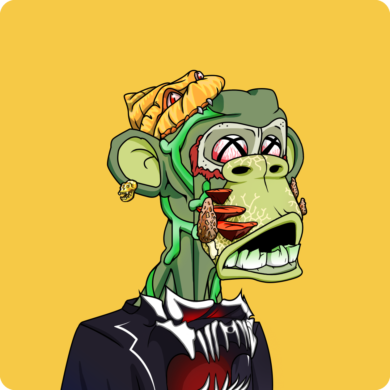 Yuga Labs - Mutant Ape Yacht Club - NFT # 9210