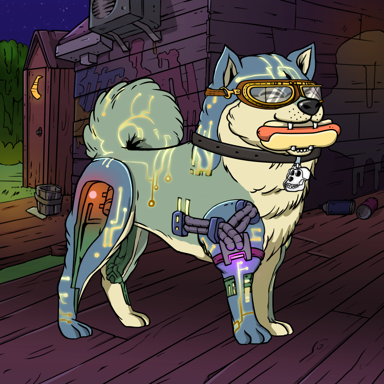 Yuga Labs - Bored Ape Kennel Club - NFT # 1424