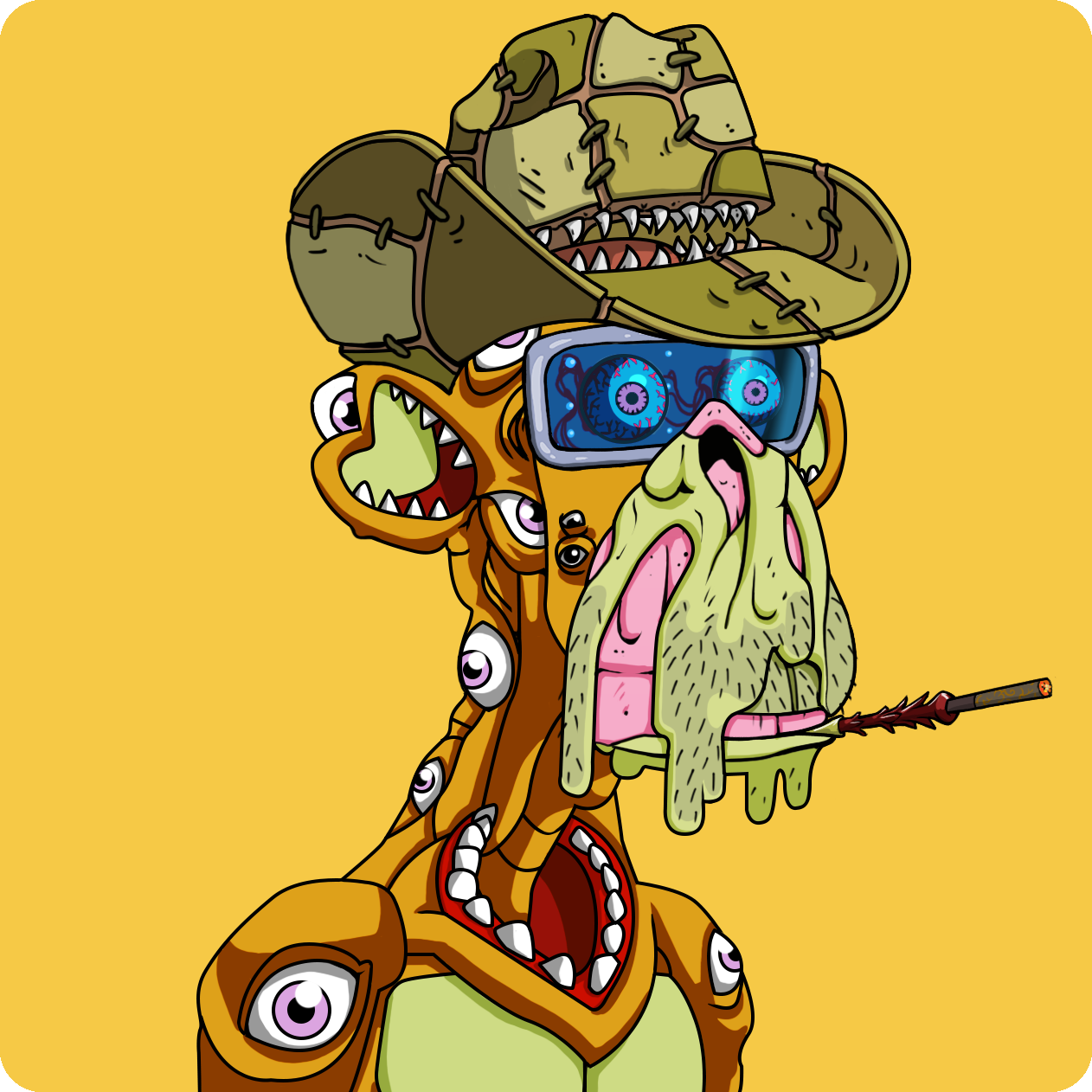 Yuga Labs - Mutant Ape Yacht Club - NFT # 2592