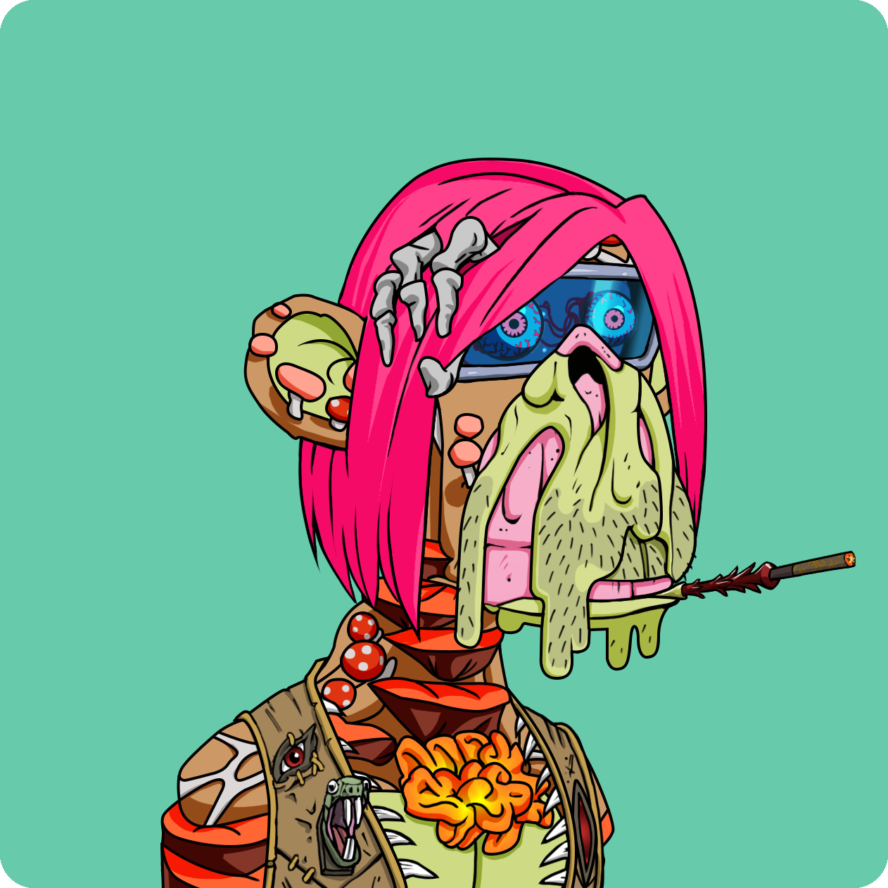 Yuga Labs - Mutant Ape Yacht Club - NFT # 3646