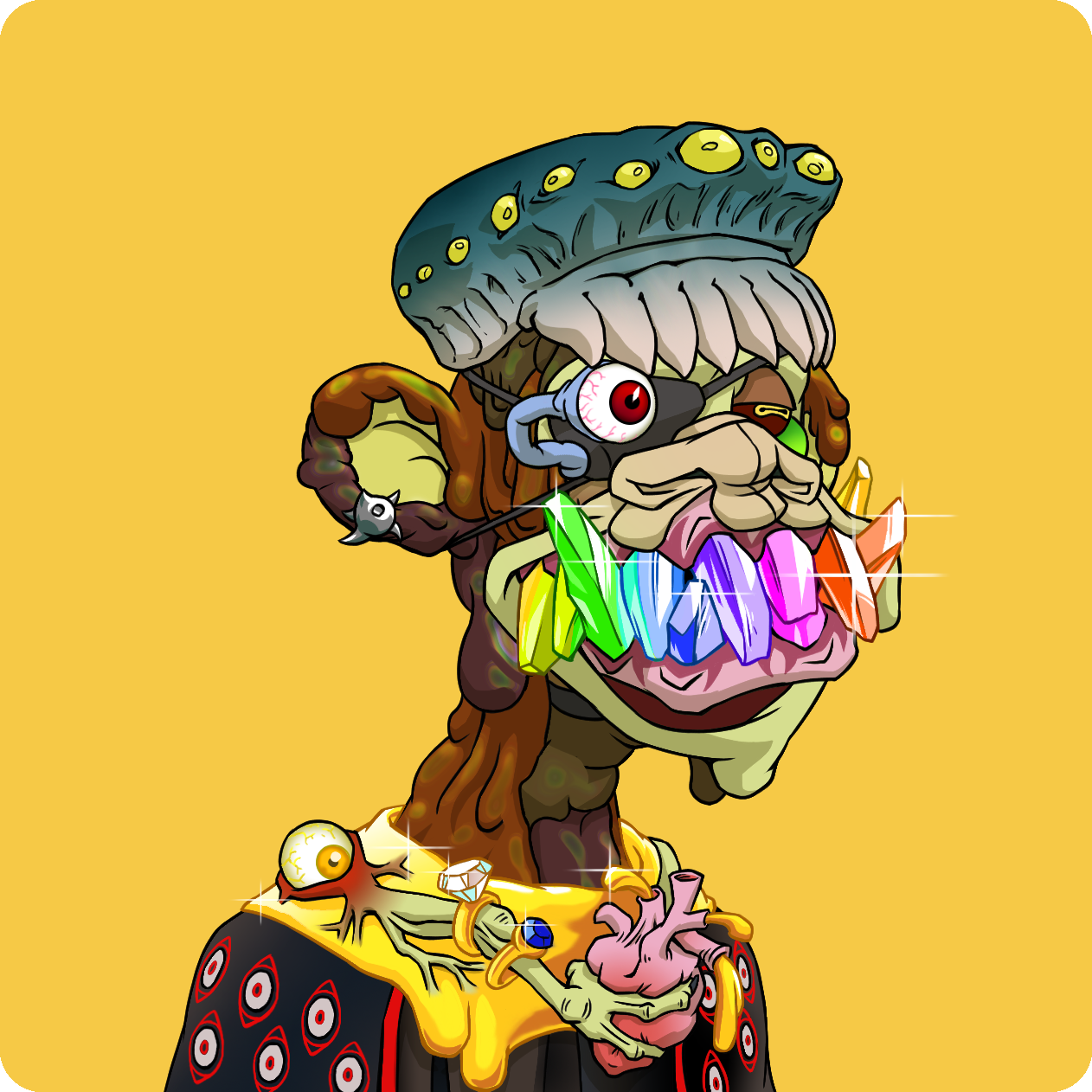 Yuga Labs - Mutant Ape Yacht Club - NFT # 23699