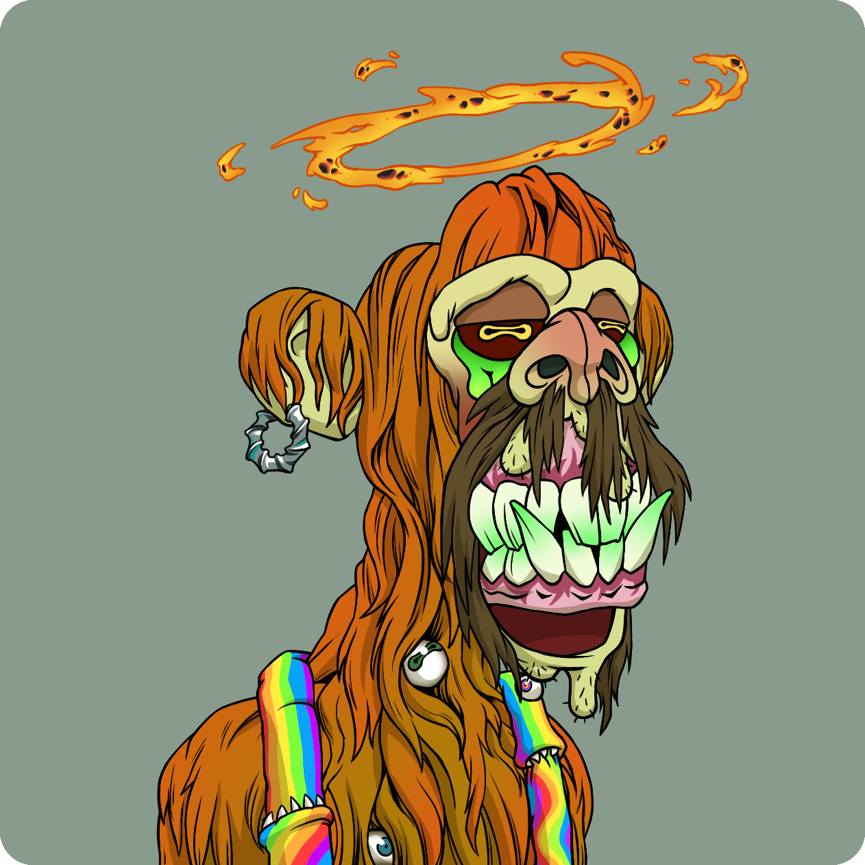 Yuga Labs - Mutant Ape Yacht Club - NFT # 9104