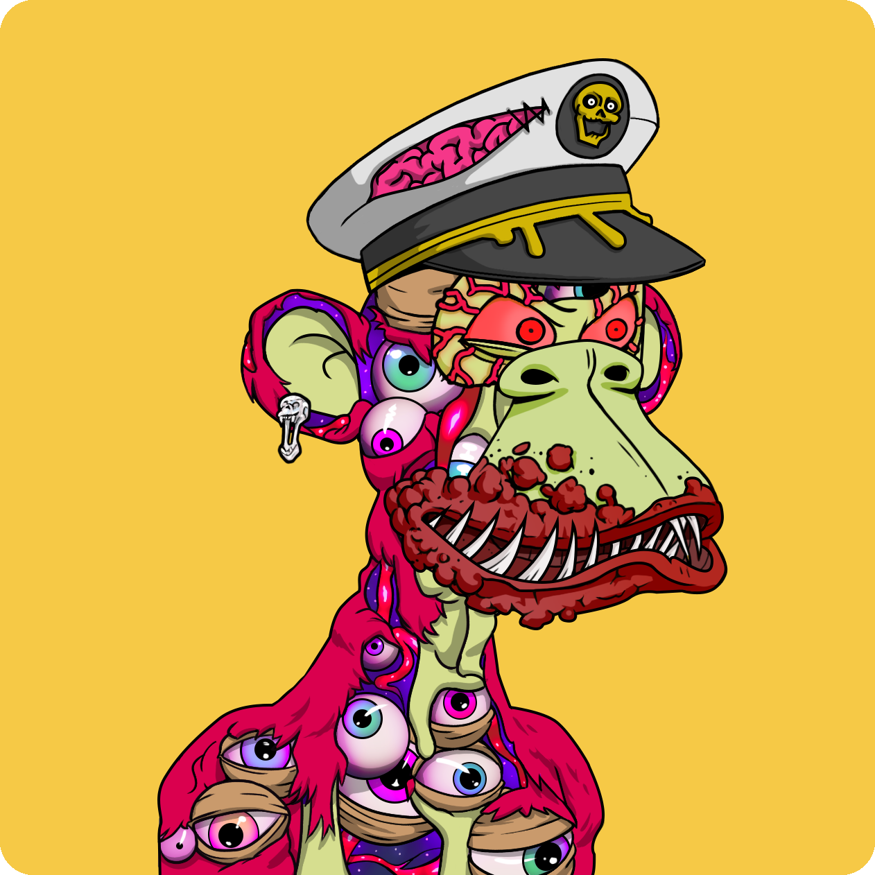 Yuga Labs - Mutant Ape Yacht Club - NFT # 3095