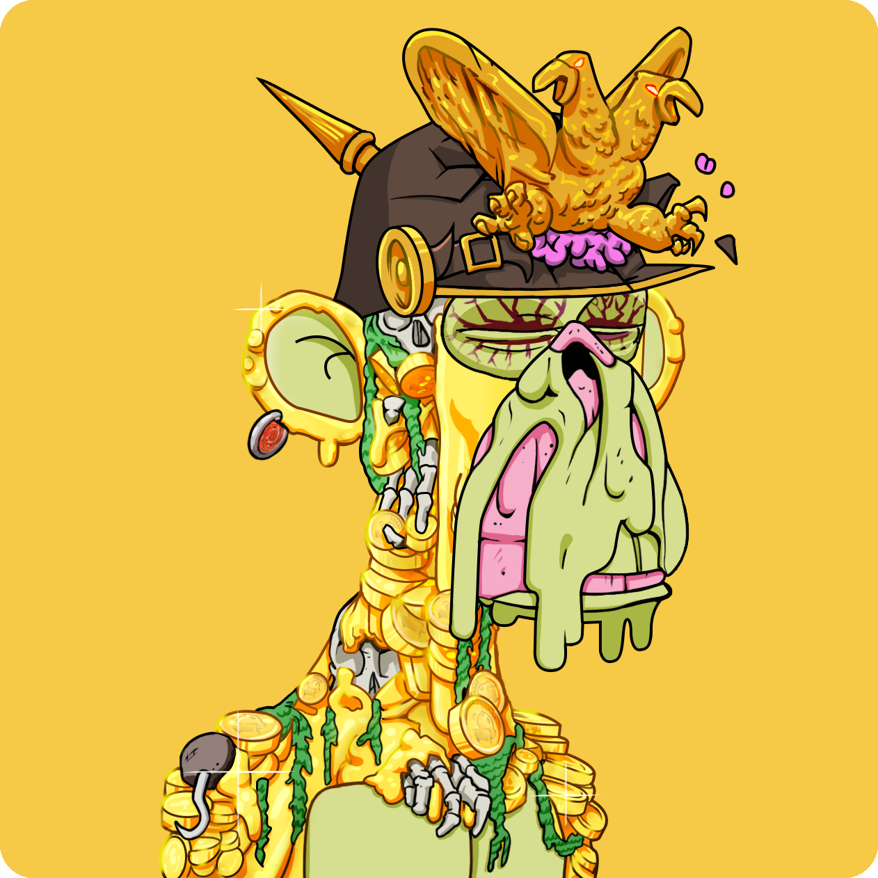 Yuga Labs - Mutant Ape Yacht Club - NFT # 19228