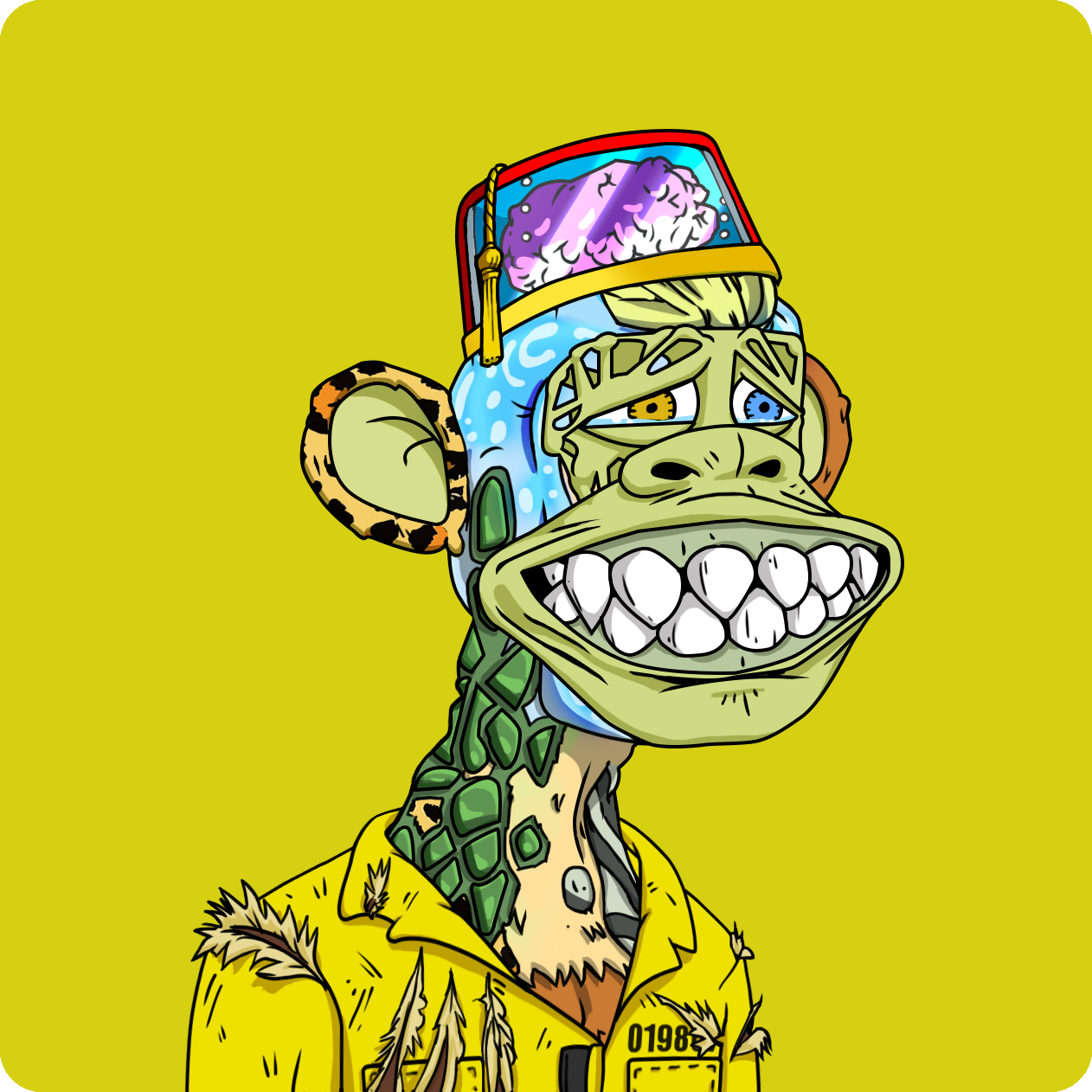 Yuga Labs - Mutant Ape Yacht Club - NFT # 5393