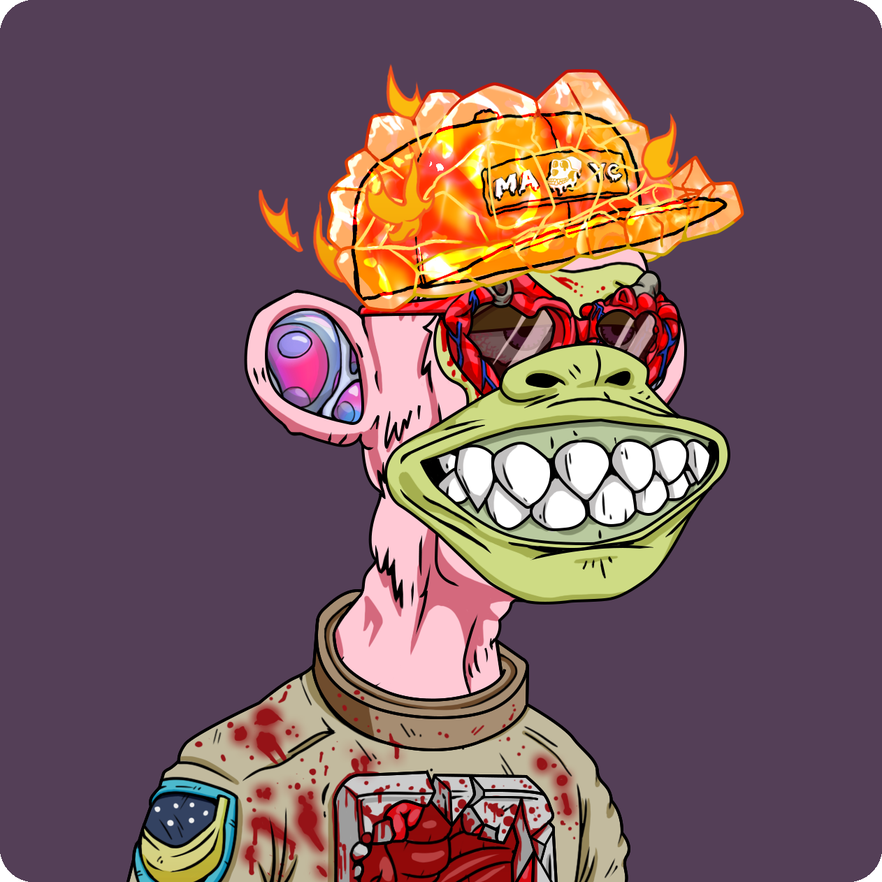 Yuga Labs - Mutant Ape Yacht Club - NFT # 2522