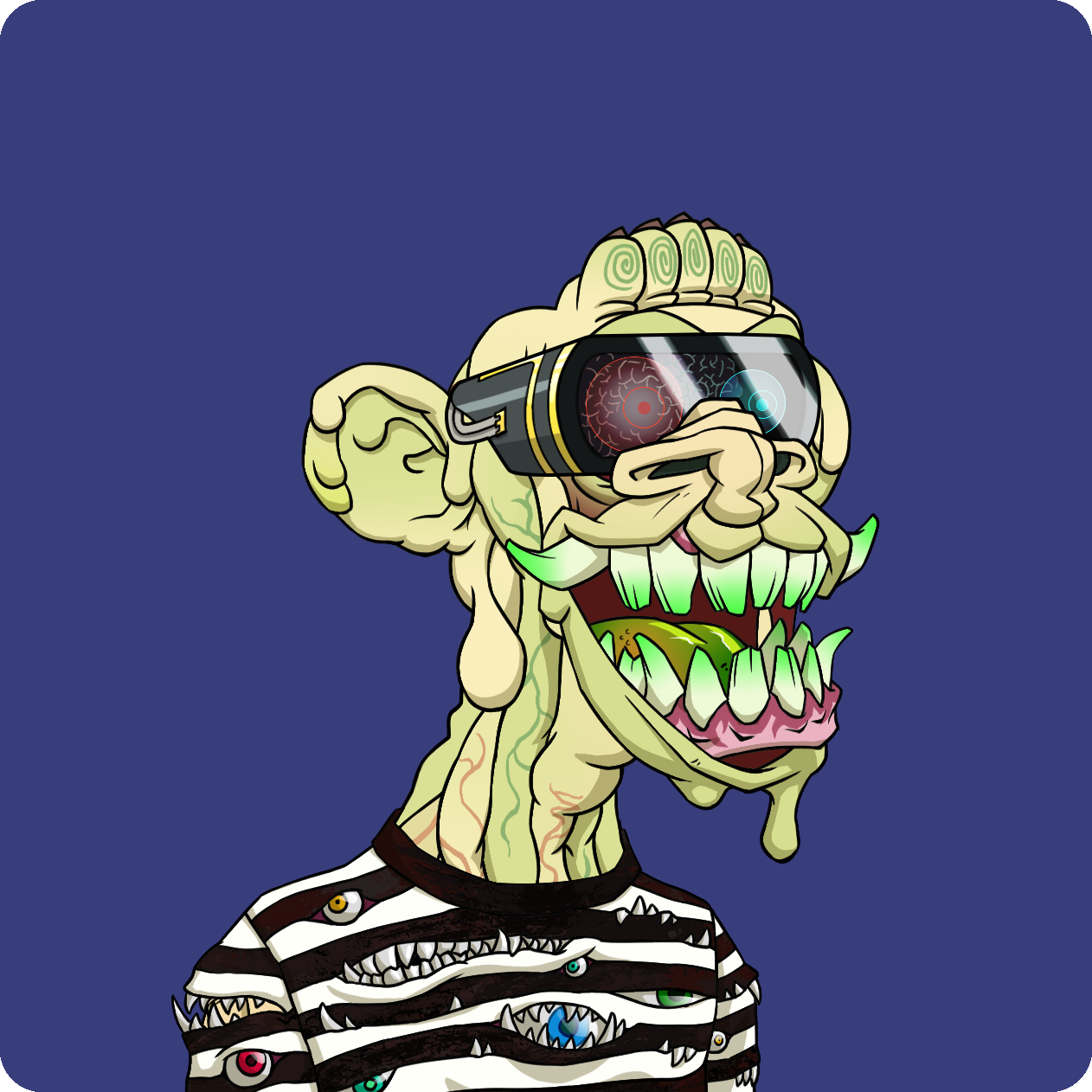 Yuga Labs - Mutant Ape Yacht Club - NFT # 16825