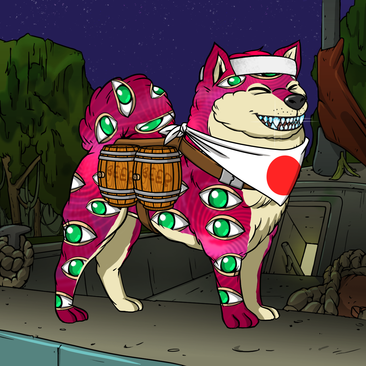 Yuga Labs - Bored Ape Kennel Club - NFT # 7458