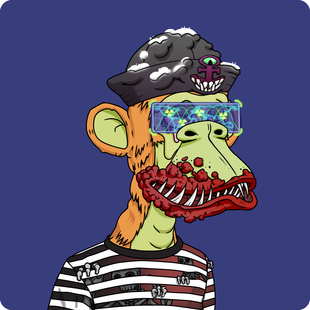 Yuga Labs - Mutant Ape Yacht Club - NFT # 1288